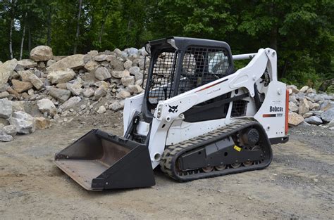 bobcat tracked skid steer with deforester attachment rental near me|skid steer rental near me.